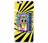 Funda original compatible con iPhone 6 Plus o 6S Plus con un diseño de Rick y Morty Rick Wubba con un diseño de TPU MATE