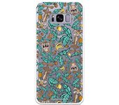 Funda original compatible con Samsung Galaxy S8 - Taz Coyote Patron Verano
