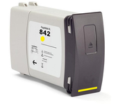 Compatible hp 842c / c1q56a amarillo cartucho de tinta pigmentada para hp pagewide xl 8000