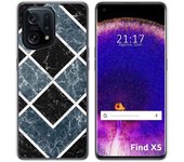 Funda Silicona para Oppo Find X5 5G diseño Mármol 06 Dibujos