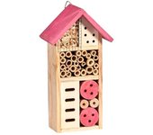 Koopman Casita de Insectos para Pared 26x13x8,5 Cm - Ayuda a los Insectos a Hibernar y Anidar - Polinizadores para Tus Plantas