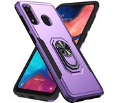 Case for Sansung Galaxy A25 A24 A22 A20 A15 A14 A13 A12 A05S A04S A03S A02 360° Car Magnetic Ring Holder Soft Edges Phone Cover