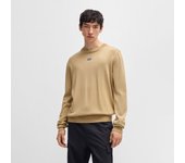 HUGO Jersey de Punto de Algodón Beige 50514698-269 , para Hombre