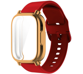 22mm Silicone Strap With Case For Xiaomi Redmi Watch 5 Active Lite Smart Watch Wrist Band And Case For Redmi Watch 5 Active Lite