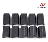 10Pcs Durable U Shaped Chair Leg Pad Useful Non-slip Tube Caps Anti-front Tilt Damper Stool Pipe Clamp Glides Floor Protector