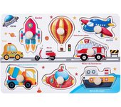 Baby Wooden Montessori Puzzle Child Game Wooden Puzzle 3D Cartoon Animal Puzzle Babies Toys Puzzles For Kids 1 2 3 Year Old