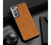 Case for Samsung Galaxy S21 S22 Plus Ultra Design Simple,Lightweight, Durable Leather wood grain cover for Samsung Galaxy S21 FE