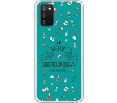 Funda compatible con Samsung Galaxy A02S - La mejor enfermera del mundo