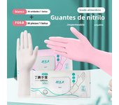 30/60/120 Pcs Disposable Nitrile ​Glove Thick Extended Household Cleaning Sterile Hand Protection Kitchen Food Safety