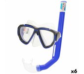 Gafas de Buceo con Tubo Colorbaby Aqua Sport Adultos (6 Unidades)