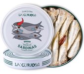 Sardinilla en Aceite de Oliva Picante La Curiosa  (pack 2 latas)