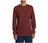 Sudadera RVCA Day Shift Therm para hombre en color rojo