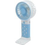 Mini Ventilador de Mano con soporte para móvil, con Batería Lition, Ventilador Personal Alimentado por USB, 3 Velocidades,Ventilador de Bolsillo Silencioso, Ventilador de mano ,Viento fuerte, aplicable para exteriores, escuela, trabajo, camping, enfriamie
