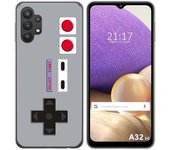 Tumundosmartphone Funda Gel Tpu para Samsung Galaxy A32 5G diseño Consola Dibujos
