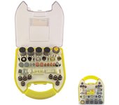 Maurer Kit Accesorios Multiherramienta para mini amoladora (186 piezas)