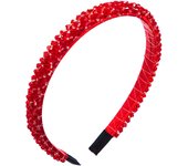 Korean Version Slim Edged Crystal Hair Band For Women's Fashion Super Flash Headband