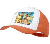 MERCHANDMANIA GORRA COLOR juego padel raquetas amigos deporte playa color cap