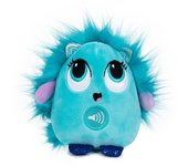 Muñeco Crazy Kuki en color azul de peluche que repite tus frases