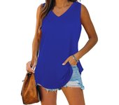 Plus size women's summer sports vest, comfortable casual sports sleeveless top, tank top