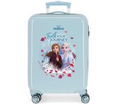 Disney Frozen Maleta De Cabina ABS Rígida Trust Your Journey Azul