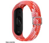 Bracelet for Mi band 7 6 Strap Elastic adjustable Nylon Braided Miband4 5 correa Wristband for xiaomi Mi band 4 3 5 6 7 strap