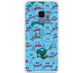 Funda original compatible con Samsung Galaxy S9 - Rick y Morty Mr Meeseeks - TPU MATE