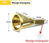 Hex /Triangle Six-groove Deburring External Chamfer Tool Metal Trimming Drill Bit for Stainless Steel Copper Screw