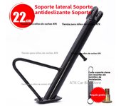 Parking monopod motorcycle electric vehicle accessories ladder bracket thickened metal material baked paint durable slip durable