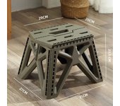 Outdoor Small Stool Portable Folding Stool High Load Bearing Durable Small Chair Fishing Stool Beach Stool Camping Stool