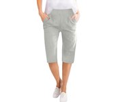 Womens Capris Cotton Linen Pants Drawstring Elastic Waist Pants Casual Cropped Trousers Daily Breeches Five Half Pants Pantalone
