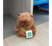 10-13cm Kapibala Capybara Keychain Car Couple Backpack Pendant Bag Hanging Cute Pink Capibala Capybara Plush Keychain Doll