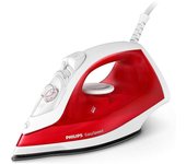 Philips GC1742/40  Plancha de vapor  2000W con Suela Antiadherente. Color Rojo y blanco.