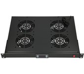 Extralink  panel de ventilador  19", 4 ventiladores, con termostato