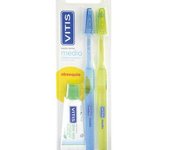 Pack Vitis Cepillo Medio + Pasta Dentífrica Regalo, 1 Ud