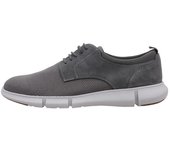 Geox U ADACTER F D - TESS.+SCAM.  Zapato Plano Hombre Gris