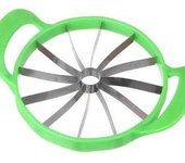 Accesorios de cocina para cortar sandía, cortador de melón y cortador de sandía, herramientas de corte, cortador de sandía, cortador de frutas, cortador multifunción de cocina para todo tipo de melones