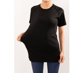 Solid Color Quick Drying Sports T-shirt, Crew Neck Short Sleeves Workout Tops, Women's Activewear