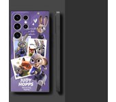 Disney Zootopia Cover Phone Case for Samsung Galaxy S24 Ultra S22 S23 Ultra S21 S20 FE 5G S24 FE Back TPU Shell