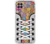 Funda Silicona Antigolpes para Samsung Galaxy A22 4G / M22 diseño Zapatillas 05 Dibujos