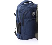 J.S ONDO MOCHILA TIPO TELA PARA HOMBRE Mochila Escolar Mochila de Viaje Negocios Trabajo Diario Antirrobo Impermeable Grande Mochila Ordenador CLASICO 18 pulgadas