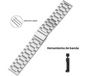 20mm 22mm 18mm 24mm Stainless Steel Watch Band Strap For Samsung Galaxy Watch 3 4 5 Pro 40mm 44mm 42mm 46mm Active2