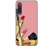 Tumundosmartphone Funda Gel Tpu para Xiaomi Mi 9 SE diseño Brochas Dibujos