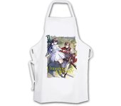 MERCHANDMANIA DELANTAL TALLA ADULTO Unnamed Memory isekai magia heroe serie anime cocina kitchen apron