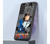 Case for Samsung Galaxy S24 Ultra S23 Ultra S20 FE S21 S22 Plus S10 S9 S23 5G Matte Cover Genesis Evangelions