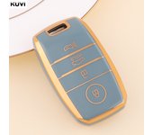 TPU Car Remote Key Case Cover Shell Fob For KIA Sportage Cerato Optima K2 K3 K4 K5 RIO Picanto Soul Sorento Sedona 3 4 Buttons