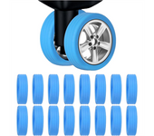 32/4PCS Silicone Wheel Protector Luggage Compartment Wheel Protect Cover Trolley Case Silent Caster Sleeve Suitcase Accessories