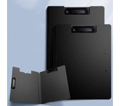 Bview Art 1Pcs Waterproof Fold with Double Clips Clipboard A4/A3 File Cover Folder Write Draw Pad Clip Organizer Office Supplies