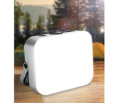 Luz magnética para acampar recargable, superbrillante, 3600 lm, 12.000 mAh, lámpara de camping regulable con batería, hasta 100 horas de funcionamiento, trabajo portátil