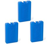 ACUMULADOR DE HIELO AZUL 300 CC - 18X10X3CM, 1 Uds - 5 Uds, Acumulador de frío para neveras portátiles, plástico, Placas de Hielo refrigerante para Bolsas de frío, Playa, Acampada