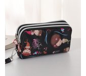 New denim coin purse waterproof cell phone bag card key organizer bag handbag